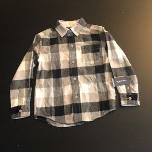 Nautica Checkered Little Boys Button Down